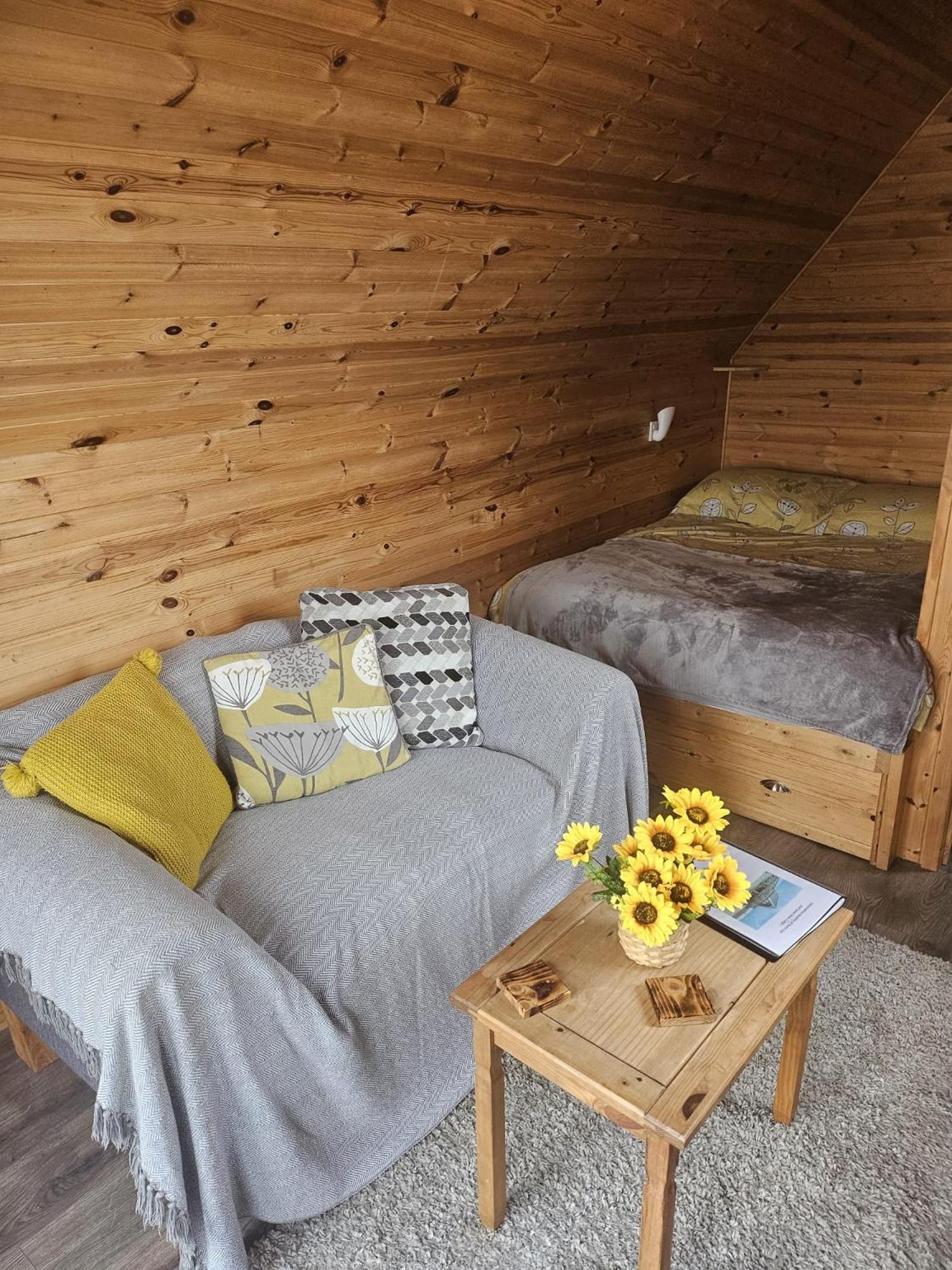 North Uist Lodges Tigharry Szoba fotó