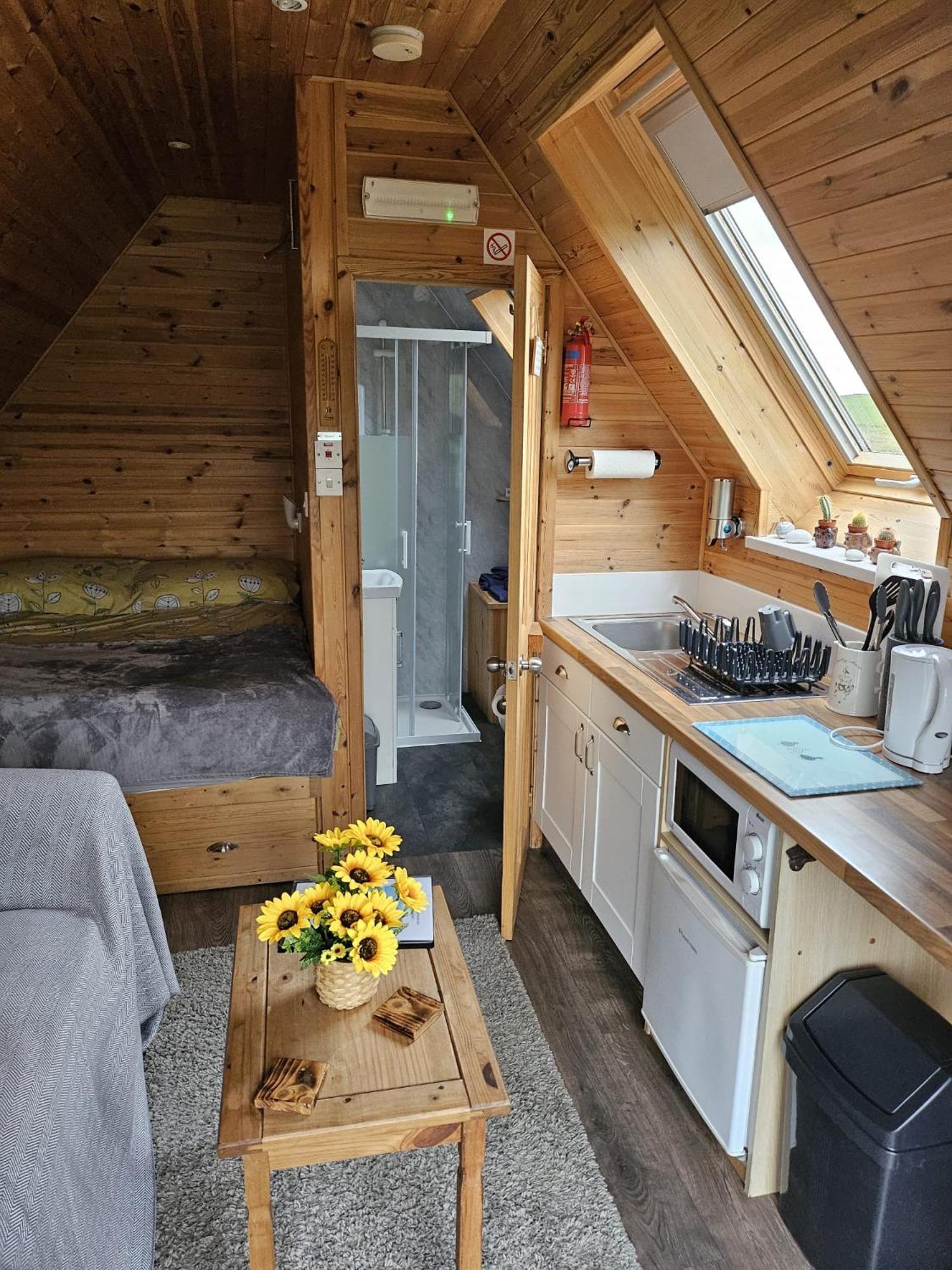 North Uist Lodges Tigharry Szoba fotó